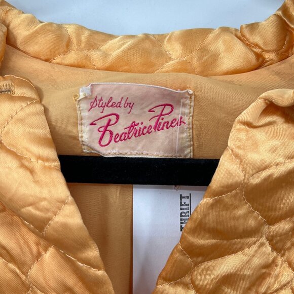 Vintage Beatriz Pines Oriental Quilted Jacket - Picture 3 of 6